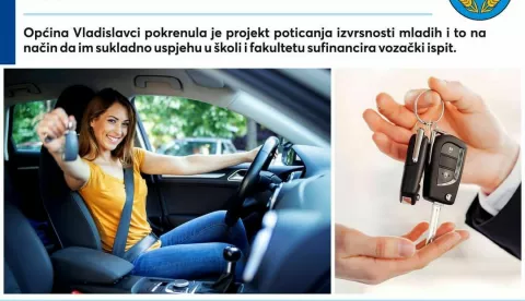 Učenicima i studentima sufinanciraju do 50% vozačkog ispita