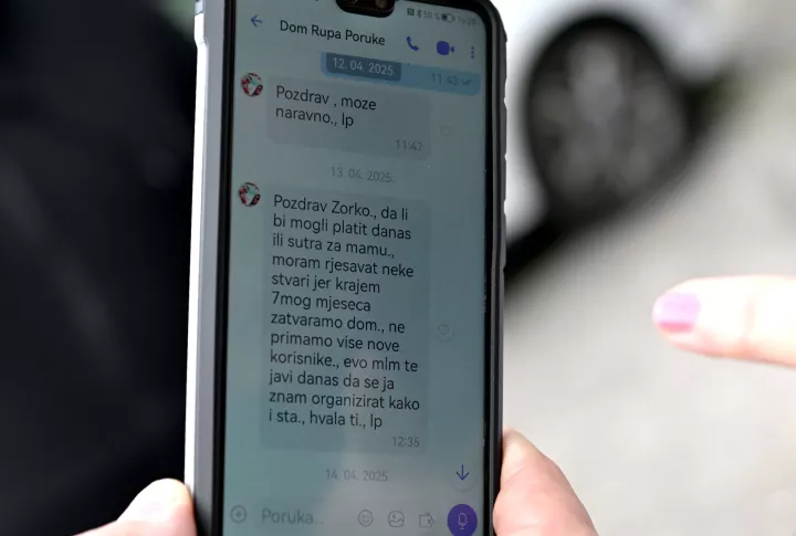 RUPA, 16. 04. 2025. - Rupa, dom za starije i nemoćne Eddy, Vlasnici oti&scaron;li i napustili korisnike, umirovljenici, stariji ljudi, zbrinjavanje SNIMIO: VEDRAN KARUZA 