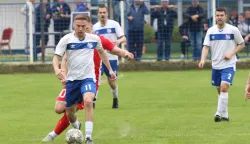Osjek, 13. 04. 2025, Igralište u Višnjevcu, nogomet, Višnjevac - Vardarac, MŽNL Osijek - Vinkovci.snimio GOJKO MITIĆ
