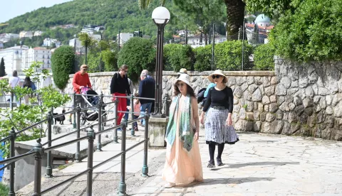 OPATIJA 21.04.2025. PREDSEZONA I USKRŠNJI TURIZAM U OPATIJISNIMIO: NIKOLA BLAGOJEVIĆ