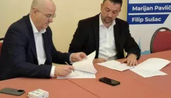 Marijan Pavliček i Mario Radić