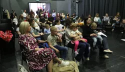 Osijek, 22. 04. 2025, KC Osijek, Humanitarna noć knjige. snimio GOJKO MITIĆ