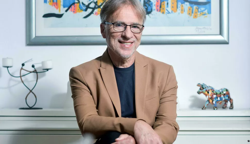 05.06.2023., Zagreb - Profesor Velimir Srica. Photo: Sandra Simunovic/PIXSELL