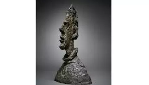 Giacometti skulptura