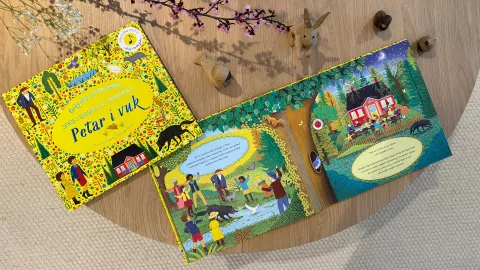 Školska knjiga, slikovnice, Orkestar priča priču, Petar i vuk