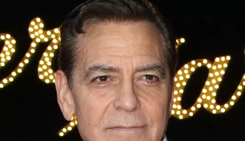 George Clooney at the Good Night, and Good Luck Opening Night Cast Red Carpet on April 03, 2025 in New York, New York. © PPS/Bestimage Photo: Photo Press Service/BESTIMAGE/BESTIMAGE