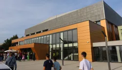 Čepin, 23. 04. 2025, Čepin otvaranje sportske dvorane. Ana Rucner, KUD, i koncert...snimio GOJKO MITIĆ