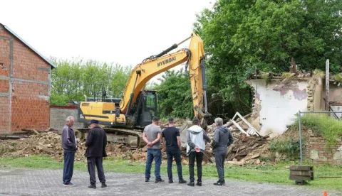 Rušenje Korpare u Sarvašu