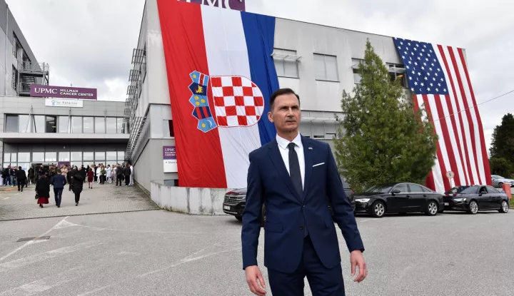 Zabok, 26.03.2025 (novosti) - otvoren americko-hrvatski klinicki Centar UPMC, Dragan Primorac.foto Davor Kovacevicnovosti