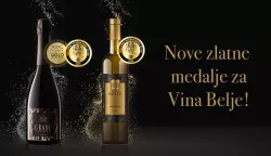 BELI MANASTIRKolekcija ovogodišnjih nagrada Vina Belje bogatija je za dvije nove zlatne medalje - za pjenušac La Belle Grand s ocjenjivanja AWC Vienna i Challenge International du Vin te za zlatnu medalju za premium graševinu berbe 2024. s ocjenjivanja Challenge International du Vin, priopćuju iz Vina Belje.travanj 2025.
