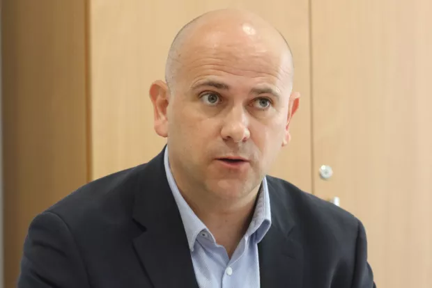 Osijek, 28. 04. 2025, Ulica Hrvatske Republike 5, Pravobranitelj za osobe s invaliditetom, Darijo Juri&scaron;ić, predstavio rezultate rada pro&scaron;le godine... snimio GOJKO MITIĆ