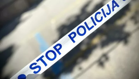 Osijek,22. 10. 2022, Jagerova ulica, policija, policijska traka, zabranjen prolaz, ilustracijaSNIMIO BRUNO JOBST