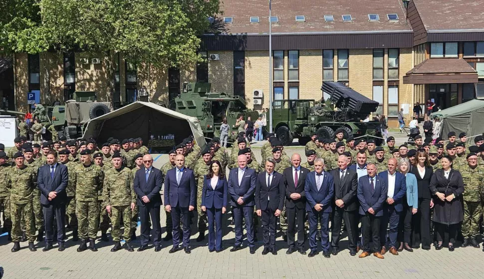 ĐAKOVOobilježavanje 34. obljetnice osnutka 3. gardijske brigade Kune i dana osnutka Tenkovske bojne Kune,29. 4. 2025.