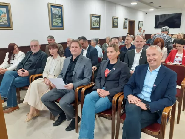 NA&Scaron;ICE - Predstavljanje Nezavisne liste ''Jer volim Na&scaron;ice'' za Gradsko vijeće, snimljeno u travnju 2025. Snimila SNJEŽANA FRIDL