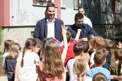 Radić u Naselju Stanka VrazaOsijek, 29. travnja 2025.Grad Osijek 