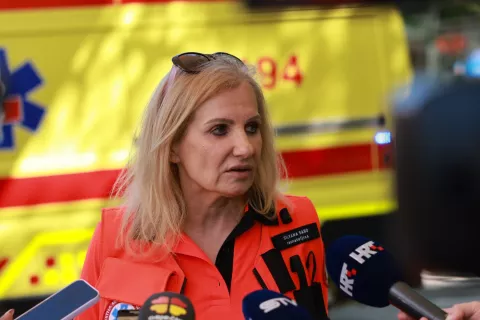 Prikazom mogućnosti medicinskog osoblja građanima na Trgu slobode obilježen je Nacionalni dan hitne pomoći.