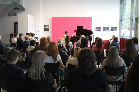 Osijek, 29. 04. 2025., Kulturni centar, koncert, Strossmayeriana, obilježavanje 210 godina rođenja biskupa J. J. Strosmayera, 164 godine HAZU, SNIMIO BRUNO JOBST