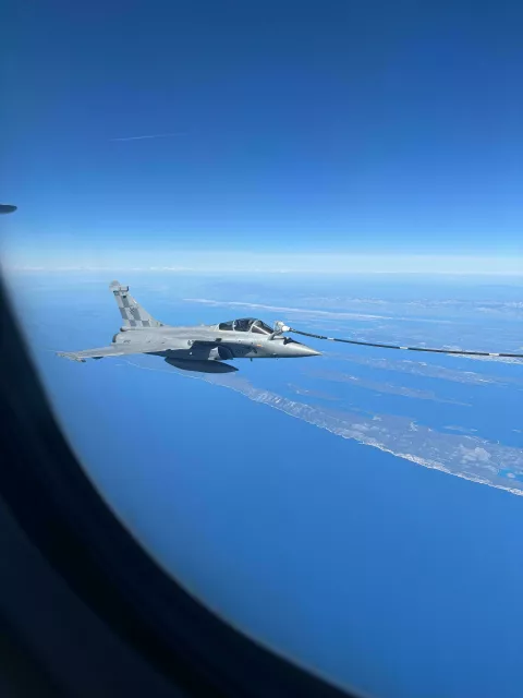Borbeni avion RafalePripadnici 191. eskadrile lovačkih aviona iz sastava Hrvatskog ratnog zrakoplovstva sudjelovali su s pripadnicima Francuskih zračnih i svemirskih snaga u aktivnosti PEGASE 25 koja se 29. i 30. travnja 2025. godine provodi u hrvatskom zračnom prostoru