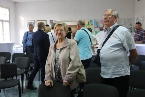 Osijek, 30. 04. 2025, Obilježavanje Dana Gradske četvrti Industriska četvrt, svečana sjednica, kraj. snimio GOJKO MITIĆ