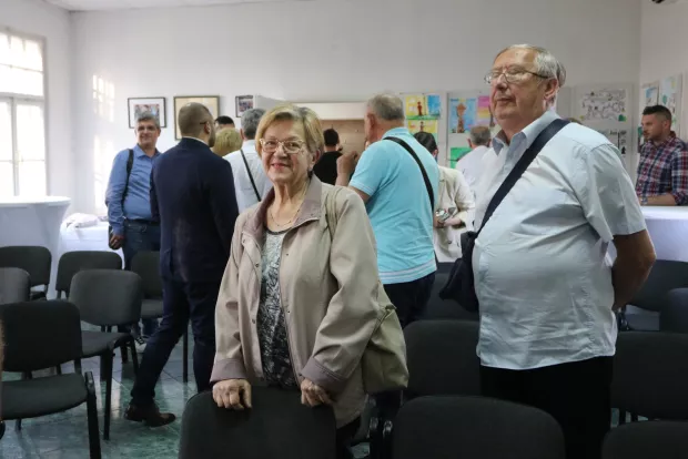 Osijek, 30. 04. 2025, Obilježavanje Dana Gradske četvrti Industriska četvrt, svečana sjednica, kraj. snimio GOJKO MITIĆ