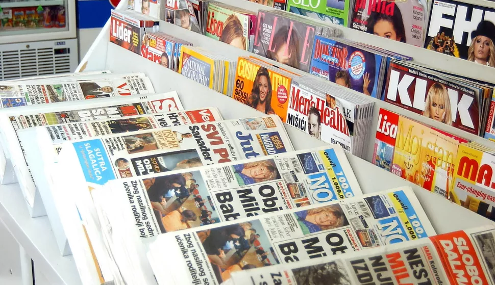  RIJEKA,7.3.2006. ILUSTRACIJA TISAK,NOVINE,PISANI MEDIJI...SN SERGEJ DRECHSLER               