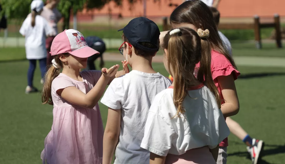 Osijek, 02. 05. 2025., Olimpija, teniski tereni, Trenirajmo sigurno na suncu, preventivni programSNIMIO BRUNO JOBST