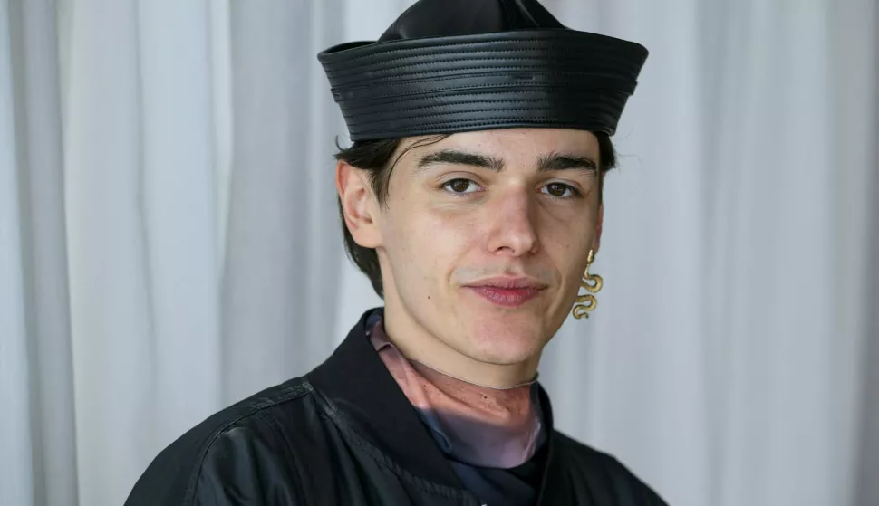 Croatia – Marko Bošnjak - Marko Bosnjak during the biggest and most anticipated Eurovision promotional event at AFAS Live in Amsterdam. Amsterdam, The Netherlands on April 5, 2025. Photo by Bruno Press/ABACAPRESS.COM Photo: Bruno Press/ABACA/ABACA