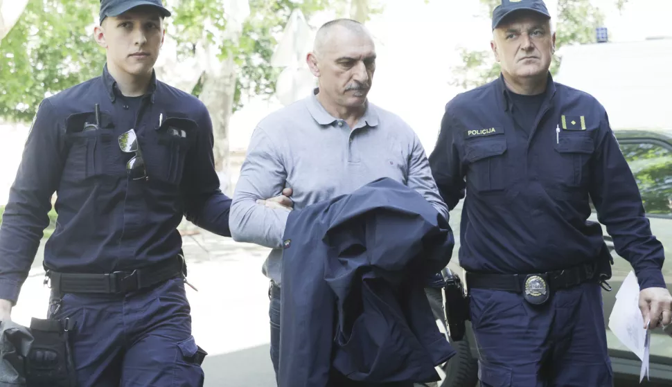 Zagreb, 01.05.2025. - Na Županijskom sudu u Zagrebu održava se ročište za određivanje istražnog zatvora za okrivljenike u slučaju Hipodrom. Na fotografiji Slavko Galić. foto HINA/ Lana SLIVAR DOMINIĆ/ lsd