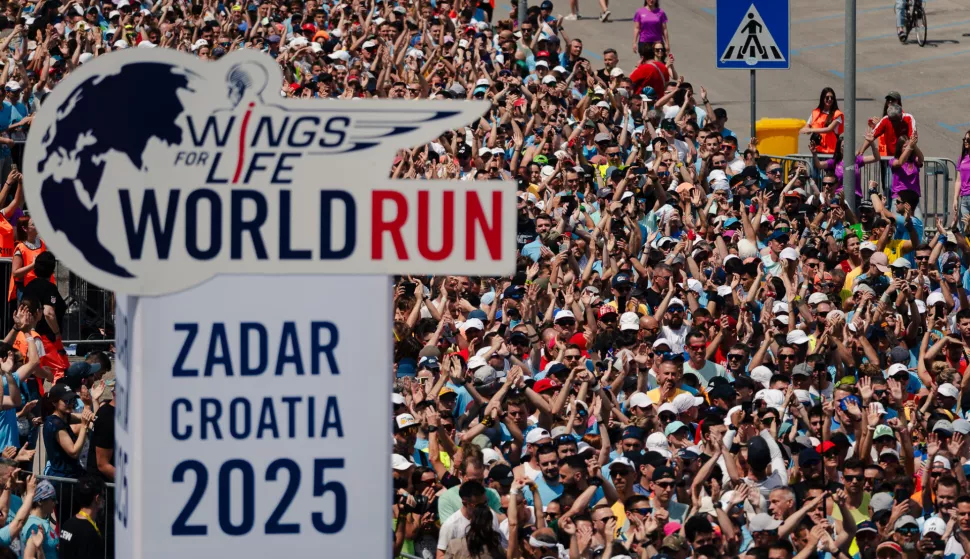 ZADAR - 4.5.2025. - Wings for life world run