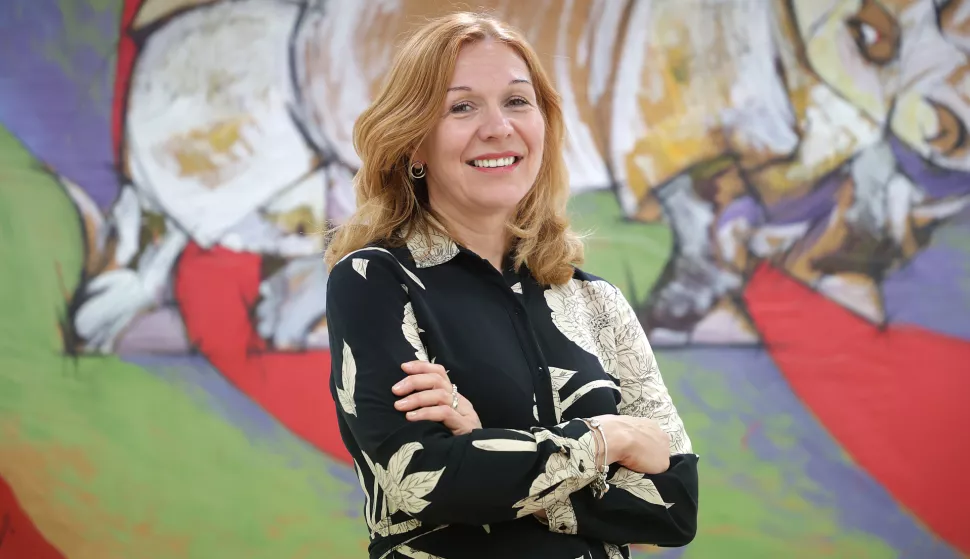 Osijek, 06. 05. 2025., EFOS, Sunčića Oberman Peterka, dekanica EFOSSNIMIO BRUNO JOBST