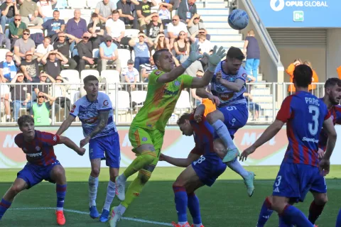 Osijek, 27. 04. 2025, Opus Arena, nogomet, SuperSport HNL24/25, Osijek - Hajduk.snimio GOJKO MITIĆ