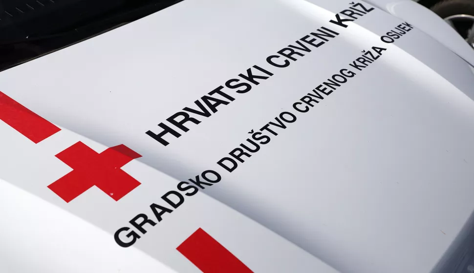 Osijek, 09. 04. 2025., Baranjska 4a, konferencija, Godina Banke hrane OBŽ, model pozitivnih promjena u sustavu doniranja hrane, Crveni križ, Hrvatsko društvo Crvenog križa OsijekSNIMIO BRUNO JOBST