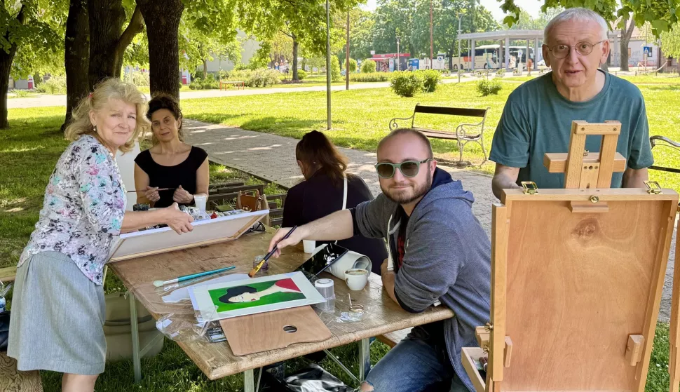 BELIŠĆEU Belišću je nedavno održana likovna kolonija "Belišće u našim bojama". SVIBANJ 2025.