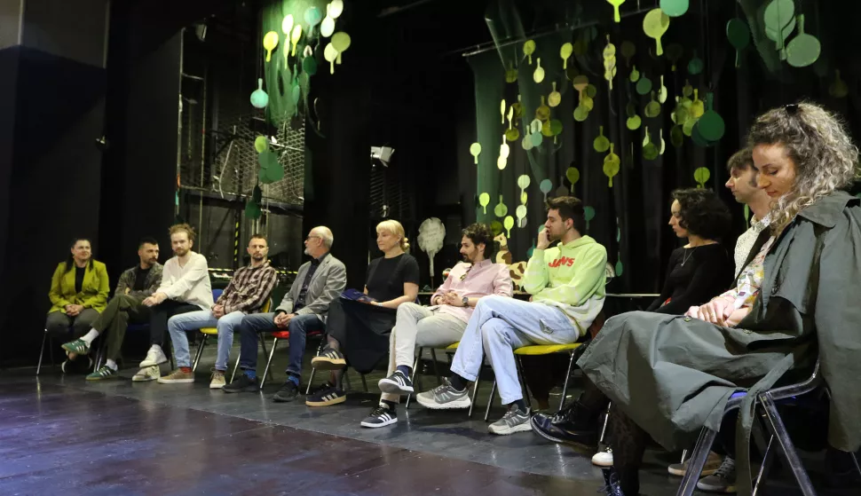 Osijek, 07. 05. 2025, Dječje kazalište Branka Mihaljevića, - konfrerencija za novinare, najava premijere predstava "Čudni kovačev sin".snimio GOJKO MITIĆ