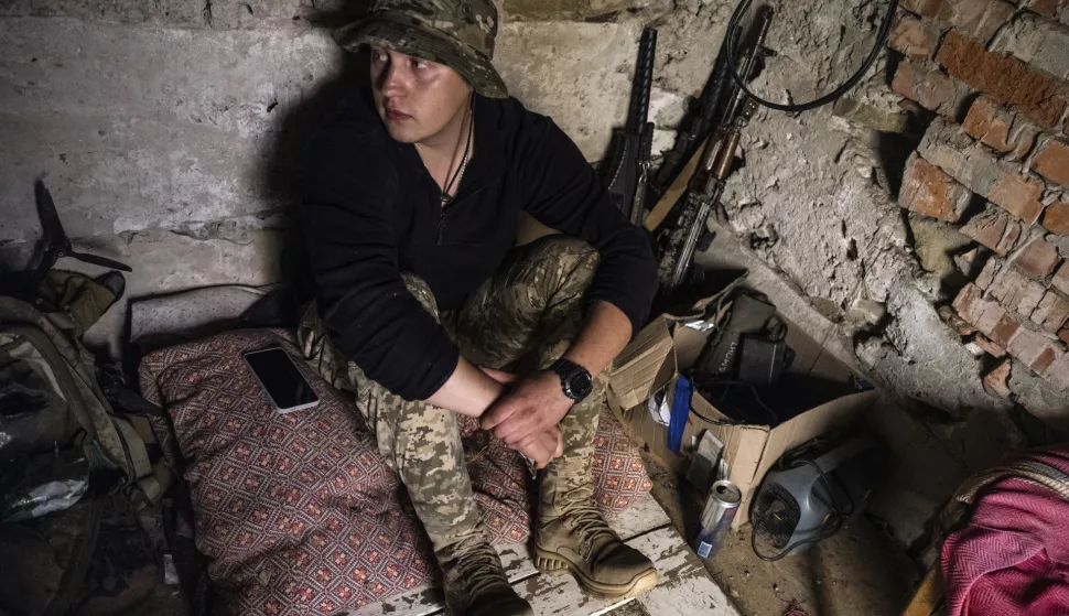 epa12083002 A handout photo released by the 93rd 'Kholodnyi Yar' Separate Mechanized Brigade of the Ukrainian Armed Forces on 08 May 2025 shows a serviceman from the brigade resting at an undisclosed location near the frontline in the Kostyantynivka district, Donetsk region, eastern Ukraine, 07 May 2025, amid the Russian invasion. EPA/UKRAINE'S 93RD MECHANIZED BRIGADE PRESS SERVICE HANDOUT HANDOUT EDITORIAL USE ONLY/NO SALES