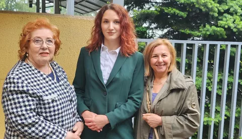 Zagreb, 08.05.2025. - Vlada kasni s donošenjem Nacionalnog programa za razvoj palijativne skrbi već petu godinu, a u Hrvatskoj je između 26.000 i 46.000 palijativnih bolesnika, od kojih mnogi umiru gladni, žedni i u bolovima, upozorile su u četvrtak predstavnice udruga i društva za palijativnu medicinu. Na fotografiji Vlasta Vučevac, dr. med., predsjednica Hrvatskog društva za palijativnu medicinu Hrvatskog liječničkog zbora, Petra Klasić, u ime pokretača inicijative Udruge Krugovi i Blaženka Eror Matić iz Udruge La Verna. foto HINA/ Vedrana LARVA/ tm