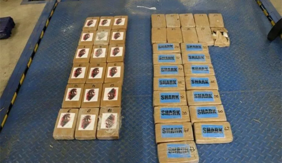 Zaplijenjeno 85 kilograma kokaina u luci Rijeka