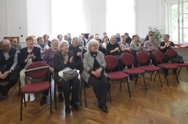Osijek, 10. 05. 2025., GISKO, Studijska čitaonica, promocija knjige, Idemo u Supermarket, Cecilija Marković - autoricaSNIMIO BRUNO JOBST
