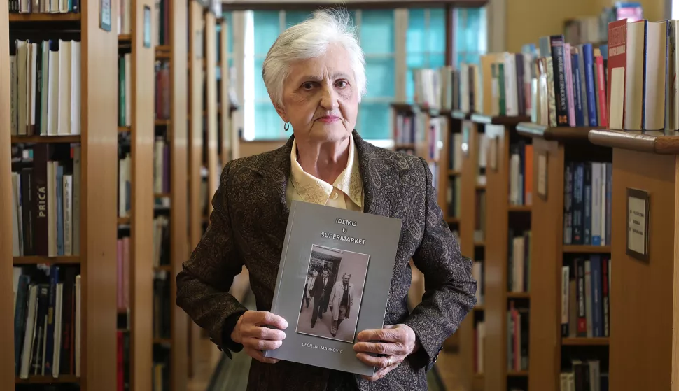 Osijek, 10. 05. 2025., GISKO, Studijska čitaonica, promocija knjige, Idemo u Supermarket, Cecilija Marković - autoricaSNIMIO BRUNO JOBST