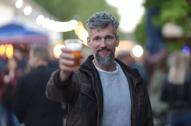 Osijek, 10. 05. 2025., Sunčana ulica, Craft beer festival, subota, reportaža, Davor Simičić - VarionicaSNIMIO BRUNO JOBST