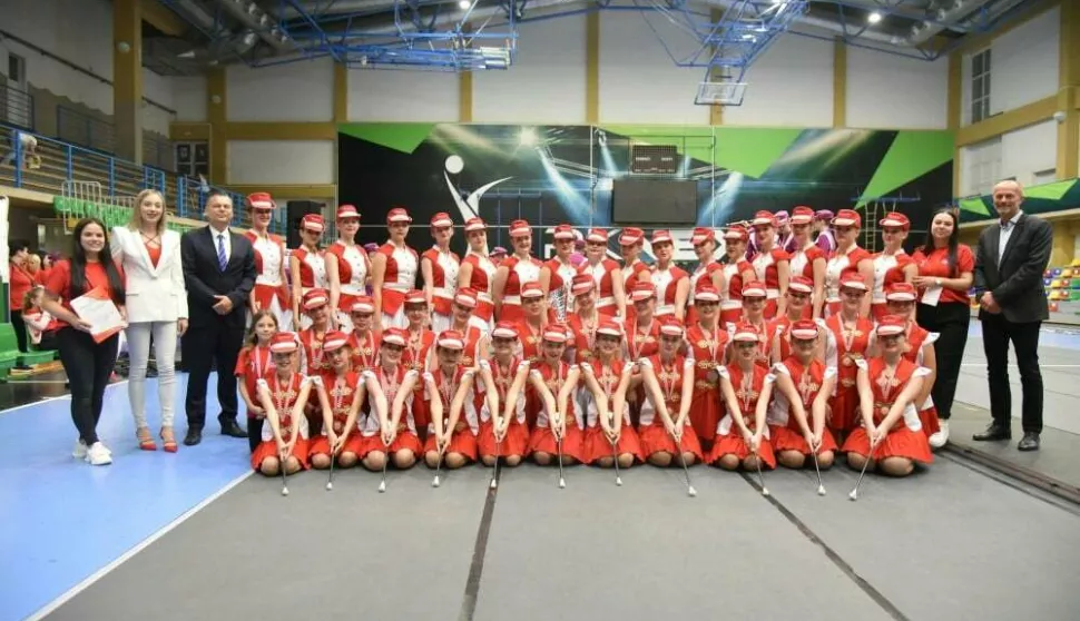 NAŠICE - Slavile su i Našičke mažoretkinje ''Dora'', koje su odnijele četiri medaljeSVIBANJ 2025.