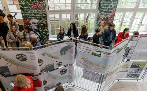 Izložba natječajnih radova za idejno urbanističko rješenje desne obale Dunava 