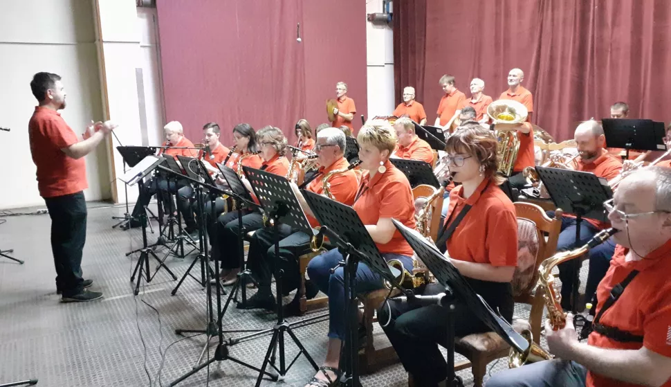 DONJI MIHOLJAC - Gradska limena glazba Donji Miholjca, snimljeno u rujnu 2023. Snimila Snježana FRIDL