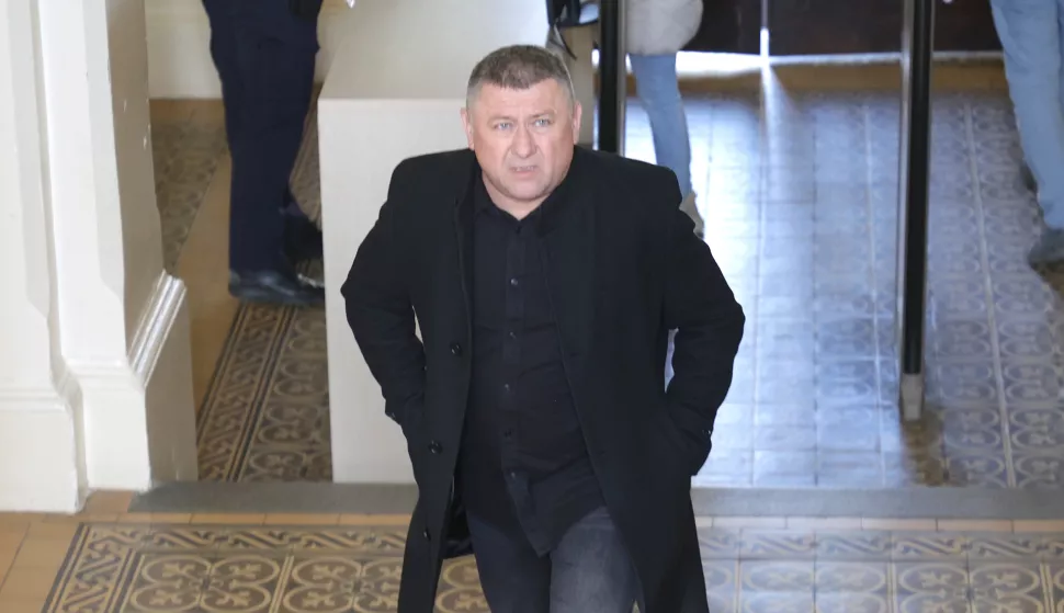 Osijek, 04. 02. 2025., Županijski sud Osijek, Damir Dekanić, suđenjeSNIMIO BRUNO JOBST