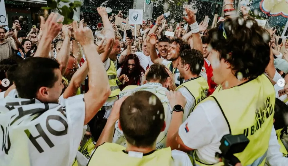 Studenti maratonci iz Srbije stigli u Bruxelles