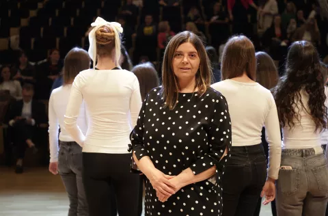 Osijek, 12. 05. 2025., KC, Koncertna dvorana Franjo Krežma, Biosigurnost i biozaštita, međunarodna smotra, otvorenje, Maja Kassa - voditeljica projektaSNIMIO BRUNO JOBST