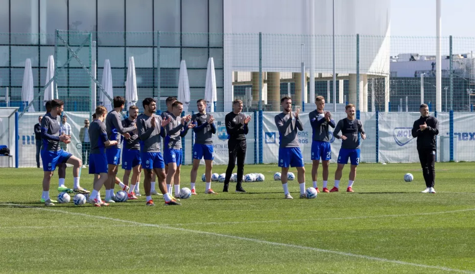 NK Osijek. Simon Rožman. Trening