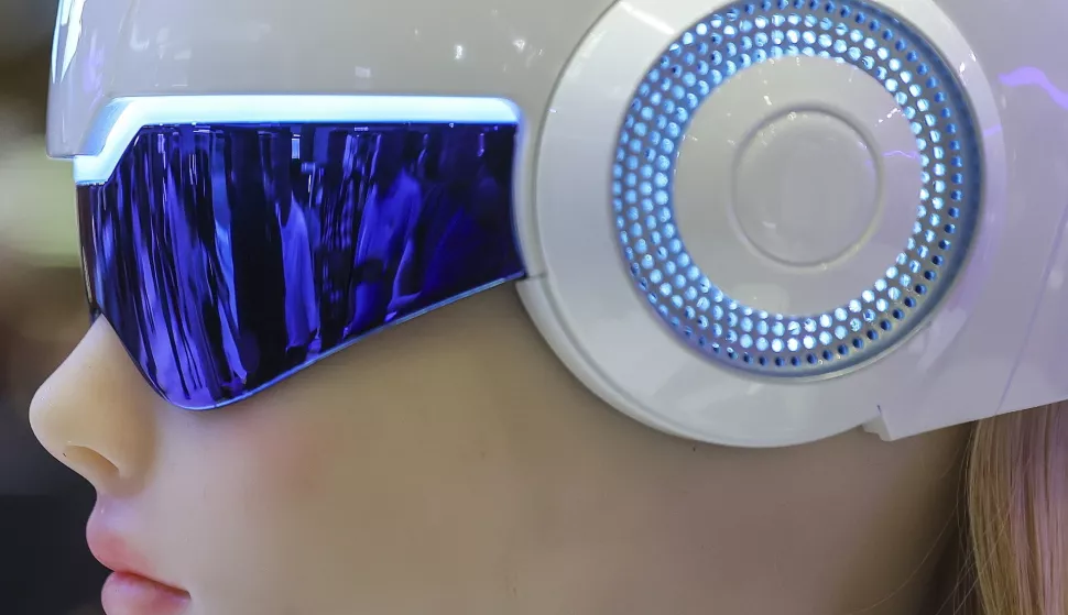 epaselect epa12091092 'Mornine,' a Chery Automobile humanoid robot sales assistant, during the Malaysia Autoshow 2025 in Kuala Lumpur, Malaysia, 10 May 2025 (issued 11 May 2025). The Chery AiMOGA robot, nicknamed 'Mornine,' is a 1.66-meter-tall humanoid sales assistant made by Chery. Originally a virtual character for young people, it is now a physical robot with advanced sensors, flexible limbs, and a silicone face with realistic facial expressions. These robots use open-source AI models to interact with people and will be used in Chery showrooms for customer service in the future. EPA/FAZRY ISMAIL