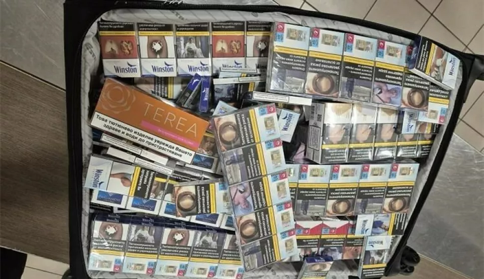 Zaplijena cigareta na Bajakovu