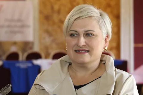 Osijek, 21. 05. 2025, Svečani foyer HNK, održana press konferencija o programu izpraćaja maturanata i 19. Quadrille po redu. Miranda Glavaš.snimio GOJKO MITIĆ